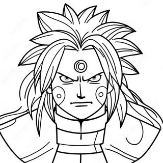 Madara Uchiha Coloring Page 17825-14943