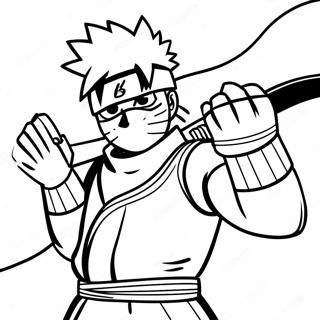 Kakashi Coloring Pages