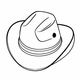 Cowboy Hat Coloring Page 17855-14966