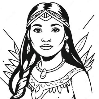 Pocahontas Coloring Page 1791-1430