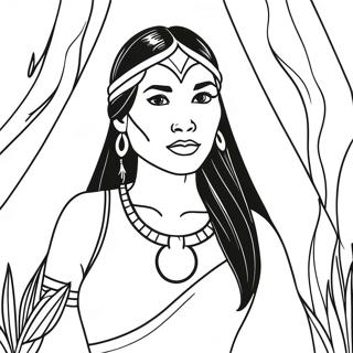 Pocahontas Coloring Page 1791-1474