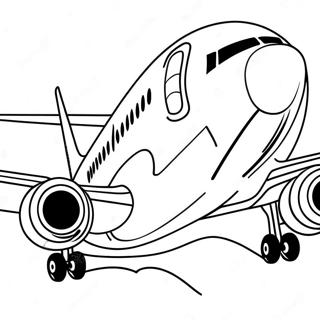 Boeing 737 Coloring Page 17935-15031