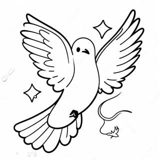 Dove Of Peace Holy Spirit Coloring Page 17946-15041