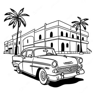 Vibrant Cuban Landscape Coloring Page 17966-15057