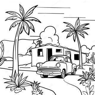 Cuba Coloring Pages