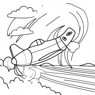 Hurricane Coloring Pages