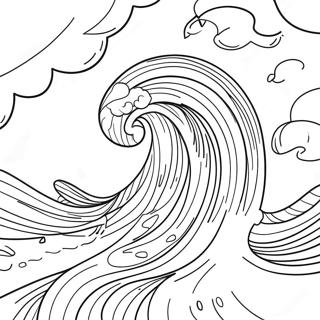 Whirling Hurricane Coloring Page 17996-15081