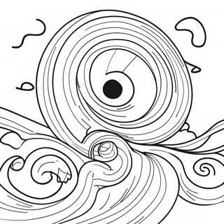 Whirling Hurricane Coloring Page 17996-15083