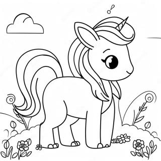 Bunny Unicorn Coloring Page 18005-15087