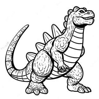 Godzilla Minus One Coloring Pages