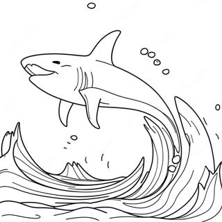 Megalodon Coloring Page 1801-1439