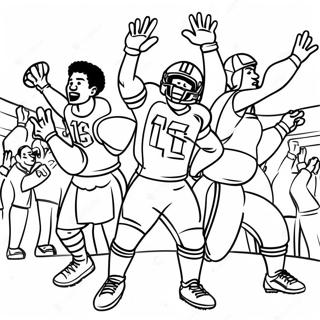 Superbowl Coloring Pages