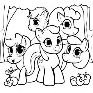 Apple Jack Coloring Pages