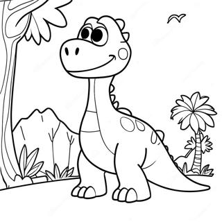 The Good Dinosaur Coloring Page 18085-15151