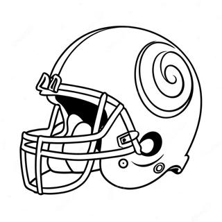 La Rams Logo Coloring Page 18105-15168