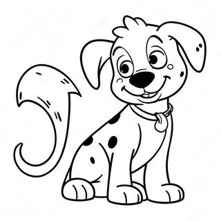 101 Dalmatians Coloring Page 18115-15174