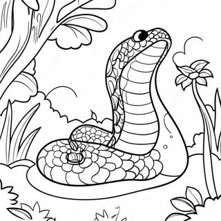 Serpent In The Garden Of Eden Coloring Page 18186-15233