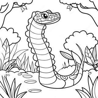 Serpent In The Garden Of Eden Coloring Page 18186-15234