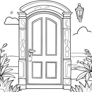 Seek Doors Coloring Pages