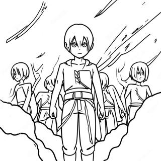 Attack On Titan Coloring Pages