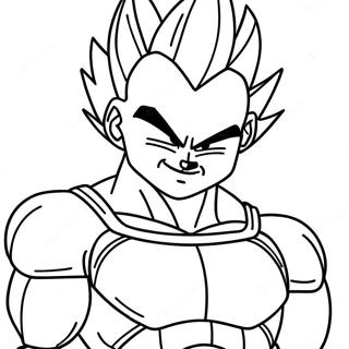 Vegeta Coloring Page 18225-15272