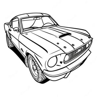 Mustang Coloring Page 18295-15326