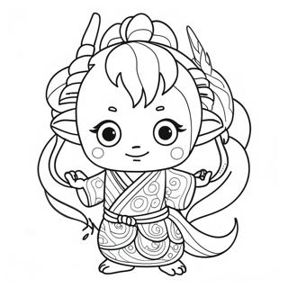 Sukuna Coloring Pages