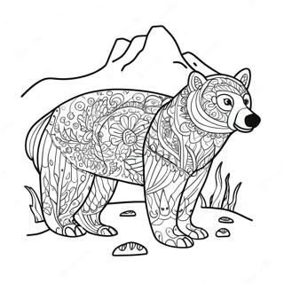 Alaska Coloring Pages