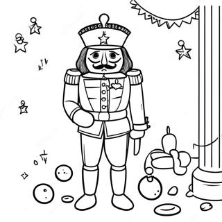 Nutcracker Coloring Page 1831-1506