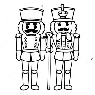 Nutcracker Coloring Page 1831-1508