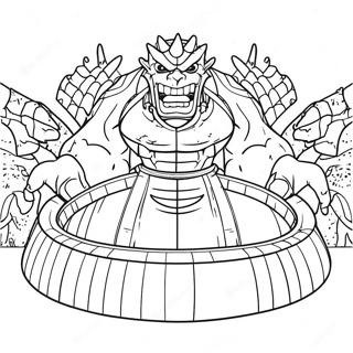 Akedo Coloring Pages