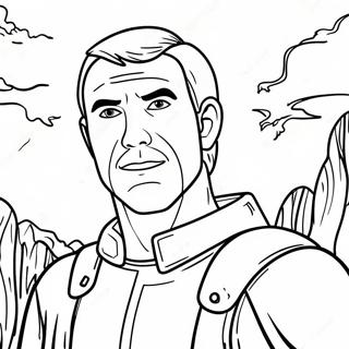 Herobrine Coloring Page 18355-15375