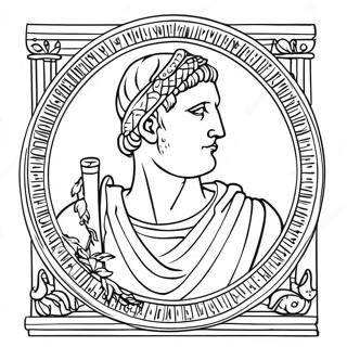 Roman Coloring Page 18375-15390