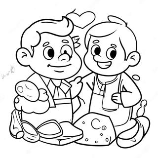 Preschool Father S Day Coloring Page 18385-15398