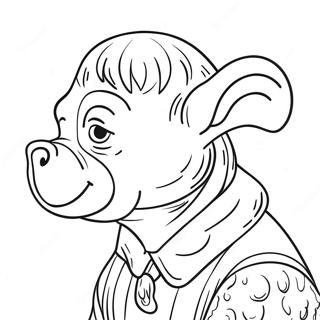 Monty Coloring Page 18415-15422