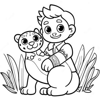 Go Diego Go Coloring Pages