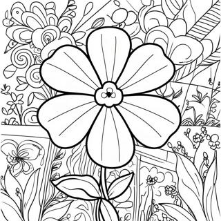 4 H Clover Coloring Page 18485-15480