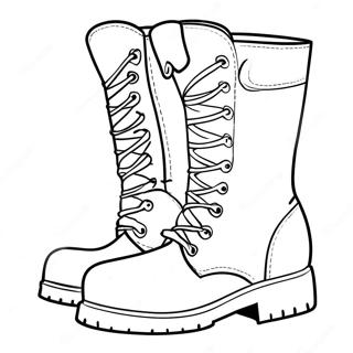 Boots Coloring Page 18495-15487