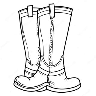 Boots Coloring Page 18495-15488