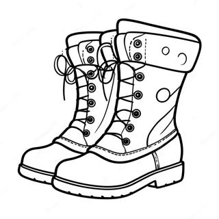 Boots Coloring Pages