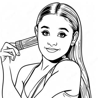 Ariana Grande Coloring Pages