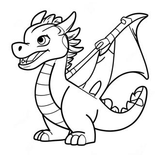 Dragon Ninjago Coloring Page 18555-15535