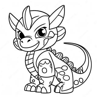 Dragon Ninjago Coloring Page 18555-15536