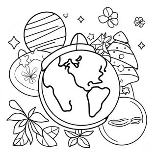 Holidays Around The World Coloring Page 18595-15567