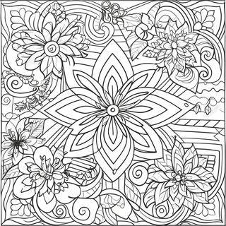 Quilt Coloring Page 18615-15582