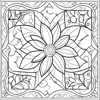 Quilt Coloring Page 18615-15584