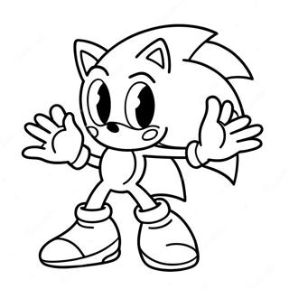 Sonic Silver Coloring Page 18635-15598