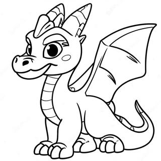 Spyro The Dragon Skylanders Coloring Page 18656-15617