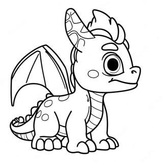 Spyro The Dragon Skylanders Coloring Page 18656-15619