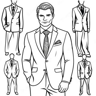 Mens Coloring Pages